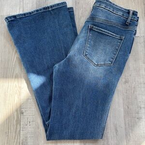 VERVET BY FLYING MONKEY Blue Flare Jeans